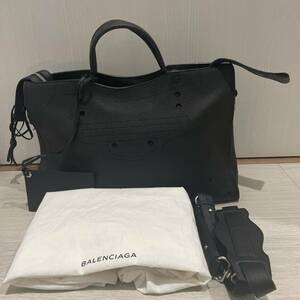 BALENCIAGA Balenciaga затемненный City 2WAY прекрасный товар 