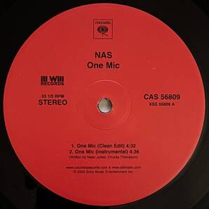Nas - One Mic / Rewind (Promo)
