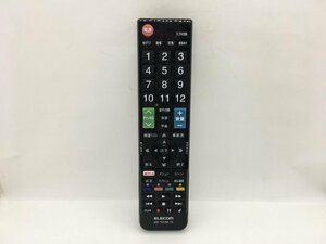 ELECOM　リモコン　ERC-TV01BK-TO　中古品F-1828