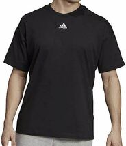 格安　新品　アディダス adidas メンズ MUSTHAVES 3STRIPES Tシャツ　ブラック　EB5277 Mサイズ　シンプル スポーツ　カジュアル_画像1