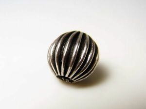 * eminent atmosphere!! old color silver molasses . sphere 1 piece!!* hand made 925