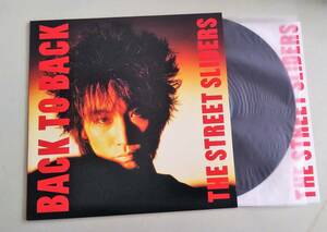 LP レコード ザ・ストリート・スライダーズ BACK TO BACK THE STREET SLIDERS 村越弘明 ストリート スライダーズ