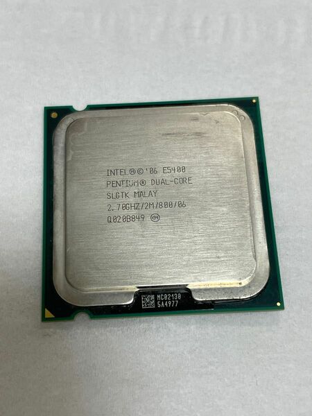 CPU インテル　E5400 DUAL-CORE