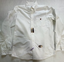 新品未使用 A BATHING APE ／ ア ベイシング エイプ APE HEAD ONE POINT OXFORD BD SHIRT オックスフォードボタンダウンシャツ_画像3