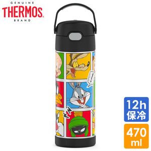 サーモス ステンレス 水筒 ルーニー チューンズ 直のみ 470ml THERMOS 無地 子供 大人 ワンタッチ おしゃれ 洗いやすい 保冷 保温