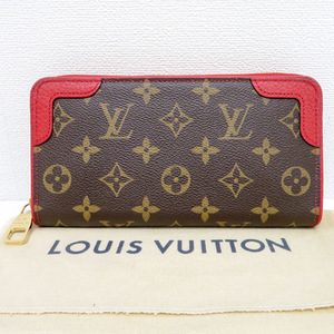 ルイヴィトン LOUIS VUITTON ジッピーウォレット レティーロ ラウンドファスナー長財布 M61854 MI4107 スリーズ 美品 [質イコー]