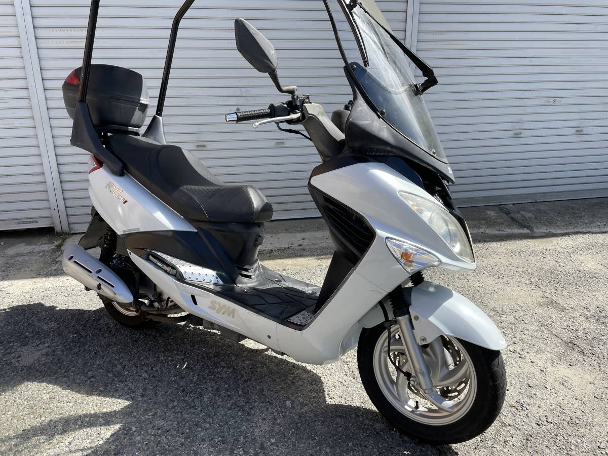 Yahoo!オークション -「sym rv125」(SYM) (オートバイ車体)の落札相場