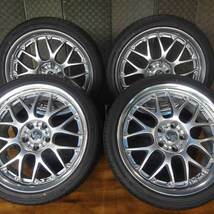 夏4本 会社宛 送料無料 215/40ZR18×7.5J 89W KENDA KR32 2021年製 RAYS VR SF-WINNIMG アルミ セダン車 ローダウン車 カスタム車 NO,Z1949_画像2