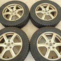 冬 新品 2021年製 4本SET 会社宛 送料無料 215/60R16×6.5J 95S ダンロップ WINTER MAXX WM02 アルミ オデッセイ ヴェゼル 特価品 NO,D2100_画像5