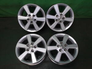 ☆　ホイール　TOYOTA　トヨタ　16×6.5JJ　+45　PCD114.3　5H　16インチ　シルバー　4本　アイシス　　☆