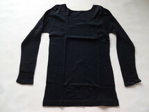 F / Cecilene セシール 8分袖 Tシャツ ブラック Lサイズ / 未使用自宅保管品 2_画像4