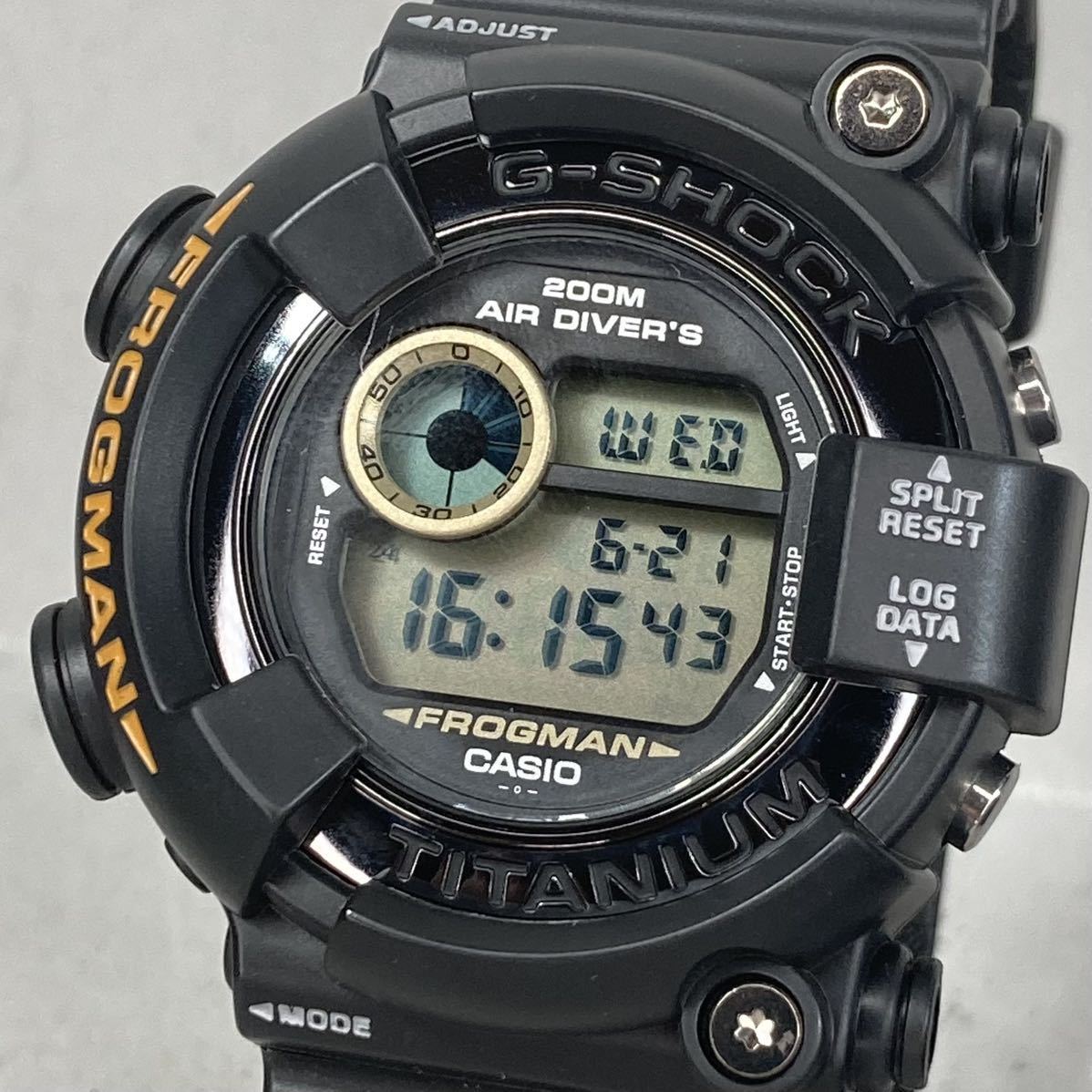 リアル 美品 CASIO カシオ G-SHOCK DW8200 フロッグマン MIB 腕時計