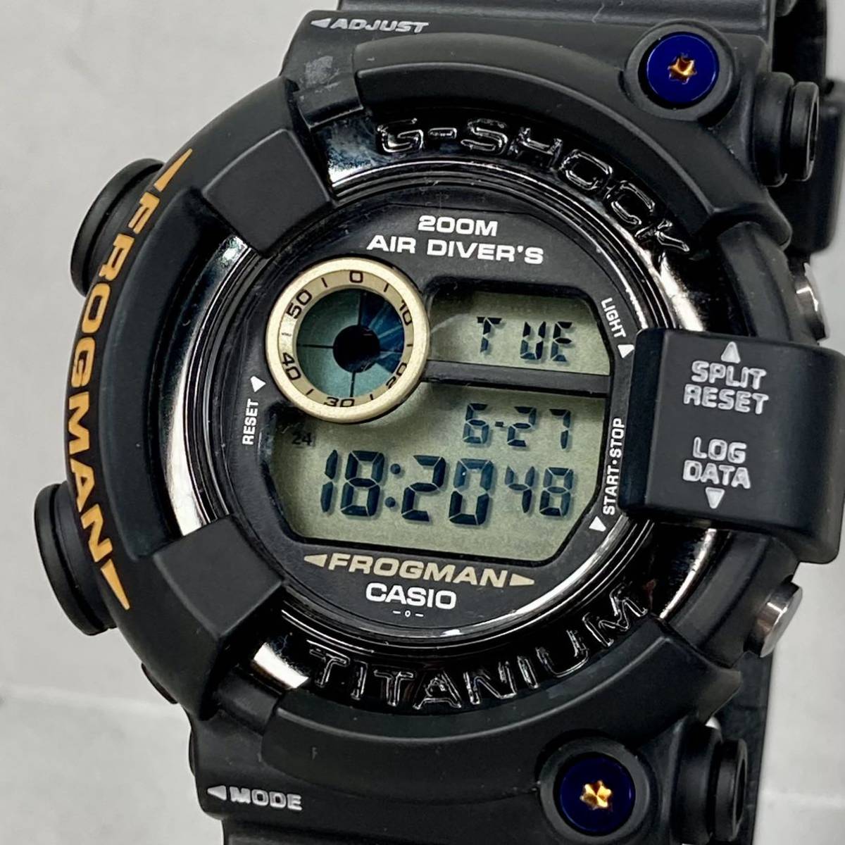 G-SHOCK メインブラックフロッグマン 美品-