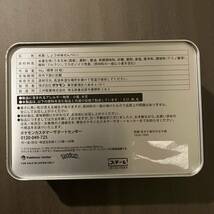 ポケモンセンター 百ポケ夜行のポケ紋 お菓子の空き缶のみ 煎餅 2018年 小物入れ_画像4