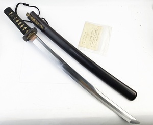 Редкий Хизен Кунитсу Сена Ясуши Вакизаши Японский меч Серьезное серьезное серийное регистрационное агентство Shinsengumi Antiques Antiques