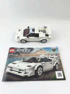 美品 レゴ 76908 スピード チャンピオン ランボルギーニ カウンタック LEGO SPEED champion Lamborghini Countach