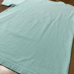 USA製 DIAMOND SUPPLY CO ダイアモンド サプライ Tシャツ 半袖 ビッグロゴ ターコイズ サイズL 玉mc1737の画像9