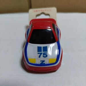 日本製　日産　フェアレディZ　チョロQ 赤色　ボンネット白色75