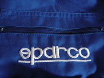 ☆Sparco☆スパルコ☆サロペット☆前後ロゴ刺繍☆ツナギ☆オーバーオール☆メカニックウエア☆XLサイズ☆ブルー☆_画像5