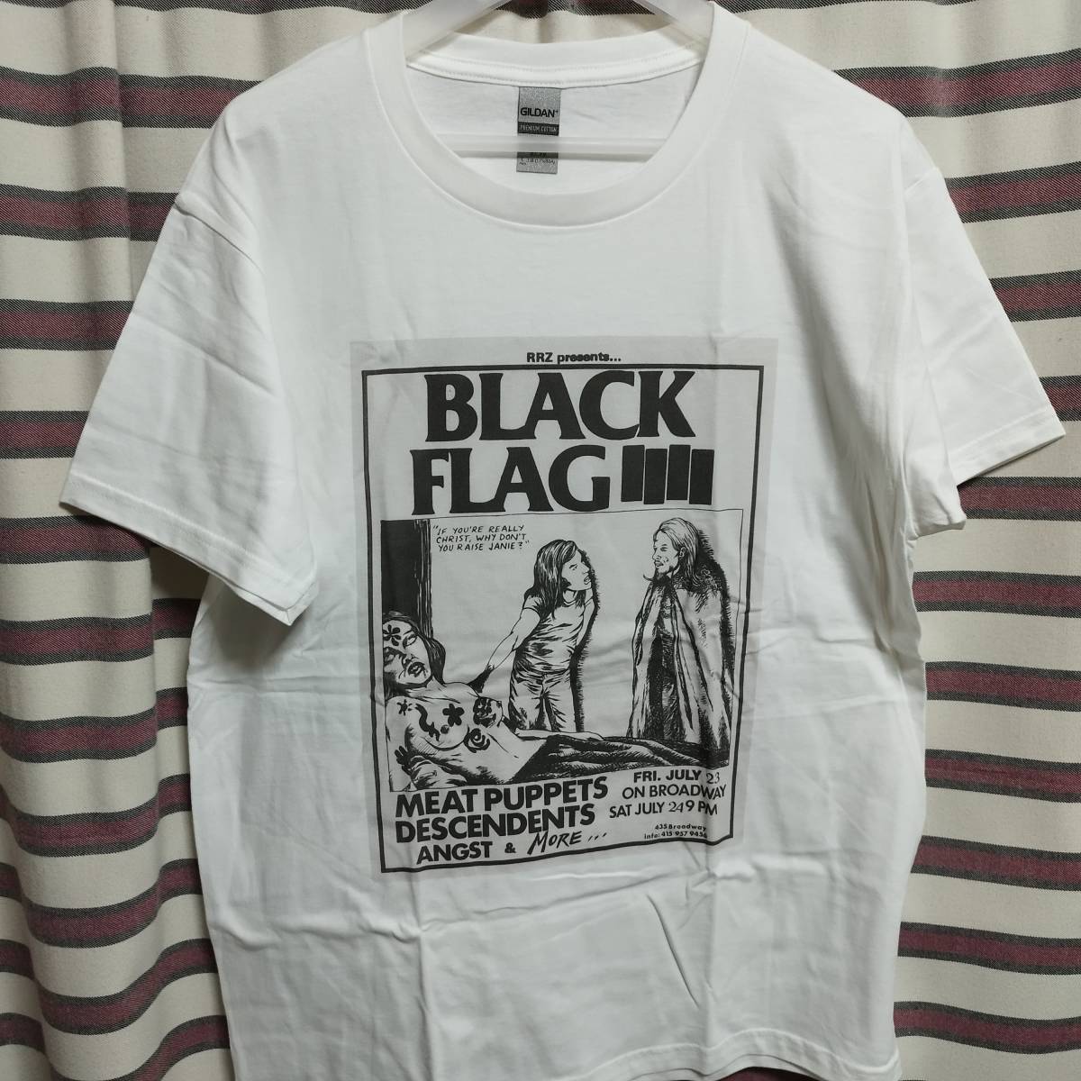 Rollins Bandロリンズバンド 90´s長袖TシャツBlackFlag-