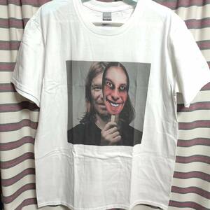 エイフェックスツイン (Aphex Twin) BIGプリントTシャツ バンドTシャツ★送料無料☆彡新品