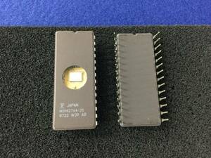 MBM2764-25【即決即送】富士通 65,536-Bit 紫外線消去 EPROM IC [216Py/298766] Fujitsu UV Erasable EPROM ２個