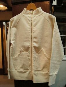  unused orugeiyu9082 Zip sweat meat thickness unbleached cloth 40L size orgueil