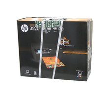 長期保管・未開封品◎HP インクジェットプリンター 3520 Deskjet ブラック 複合機 独立4色インク 現状 箱有　札幌_画像1