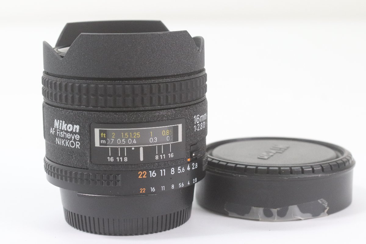 NIKON ニコン AF Fisheye NIKKOR 16ｍｍ F2.8 D カメラレンズ 単焦点