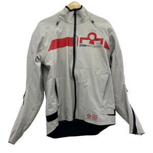 【美品】ICON アイコン Tarmac2 Jacket ターマック2ジャケット グレー系 LGサイズ　1124-80