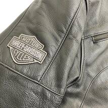 【即決】ハーレーダビッドソン Harley Davidson スウィングアーム3-in-1レザージャケット 98045-19VM 黒系 ブラック系 Lサイズ　3055-100_画像10