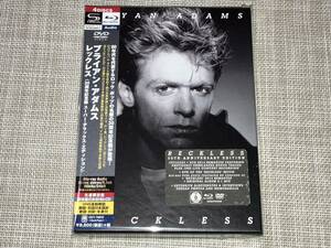 送料込み Bryan Adams ブライアン・アダムス / レックレス30周年記念盤 スーパー・デラックス・エディション 2SHM-CD+DVD+Blu-ray 即決