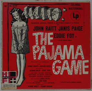 中古LPレコード簡易洗浄済み：JOHN RAITT JANIS PAIGE EDDIE FOY, JR. in THE PAJAMA GAME (カナダ盤)