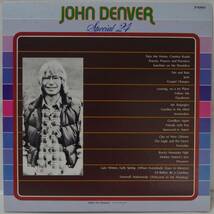 中古LPレコード簡易洗浄済み：JOHN DENVER(ジョン・デンバー) / Special 24(スペシャル 24) (国内盤：SRA-9501～02)_画像2