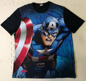 キャプテンアメリカ Tシャツ 2XLサイズ ( captain america マーベル marvel アベンジャーズ avengers アメコミ 