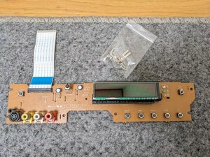 TOSHIBA ブルーレイディスクレコーダー RD-BZ800からの取外し品 液晶ディスプレイ基盤