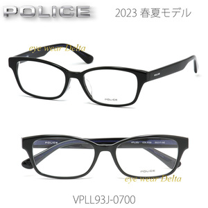 POLICE ポリス メガネ フレーム 2023春夏モデル 国内正規代理店品 VPLL93J-0700 セルフレーム