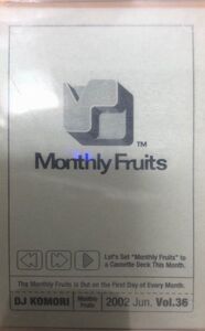 [MIXTAPE]DJ KOMORI/Monthly Fruits Vol.36(ocean