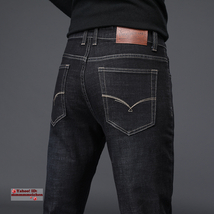 新品★ジーンズ メンズ デニムパンツ スキニー クライミングパンツ ボトムス ダメージ加工 【ブルー、ブラック選択可】W36_画像10