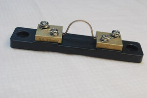 電流計のための外付けシャント（75mV 5A）（ FL-2　0.5 ）, 5アンペア, 電流検出抵抗器／分流抵抗器