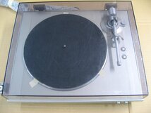 【ジャンク品、部品欠品、傷多数あり】デノン DENON DP-300F-SP(プレミアムシルバー) [フルオートプレーヤーシステム]　レコードプレーヤー_画像3