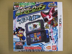 バンダイ　爆釣バーロッド ニンテンドー3DS LL Ver．爆釣バーハンター　ニンテンドー3DS用　ゲーム