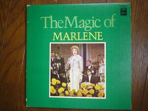 LP☆The Magic Of Marlene Dietrich　マレーネ・ディートリッヒ ☆ リリーマレーネ, 風に吹かれて, 花はどこへいった, パフ 