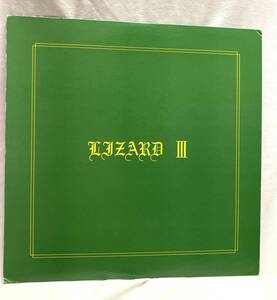 LIZARD Ⅲ 1980～81春 LP リザードⅢ CITY ROCKER シティロッカーレコード　モモヨ MOMOYO 紅蜥蜴,リザード3,リザード III