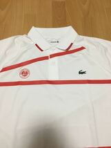 【送料無料】Roland Garros×Novak Djokovic ラコステ（LACOSTE）ポロシャツ　サイズ5（LL相当）新品_画像7