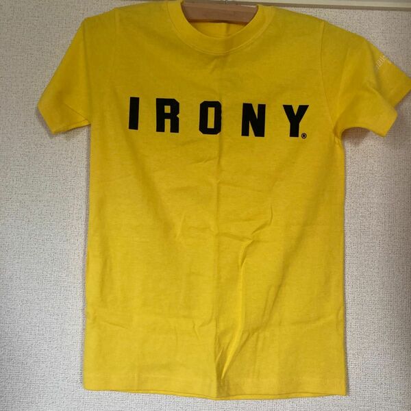 週末限定価格　新品タグ付き　IRONY yellow Tシャツ