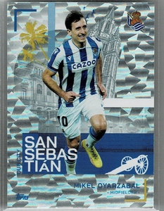 2022/23 Topps Real Sociedad Team Set Mikel Oyarzabal #31 パラレル