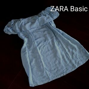 【ZARA Basic】オフショルワンピース