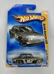 48 Hot Wheels ホットウィール ダットサン ブルーバード 510 HOT DATSUN BLUEBIRD510日産 NISSAN ブラック