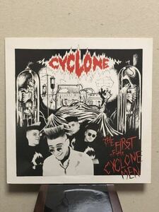 レコード 未使用 オリジナル盤 CYCLONE - THE FIRST OF THE CYCLONE MEN サイコビリー　ネオロカビリー